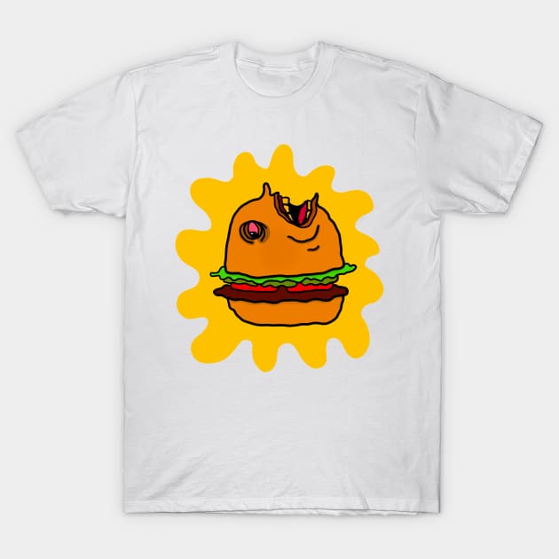 Hamburger madness T-Shirt by Purely simple doodles